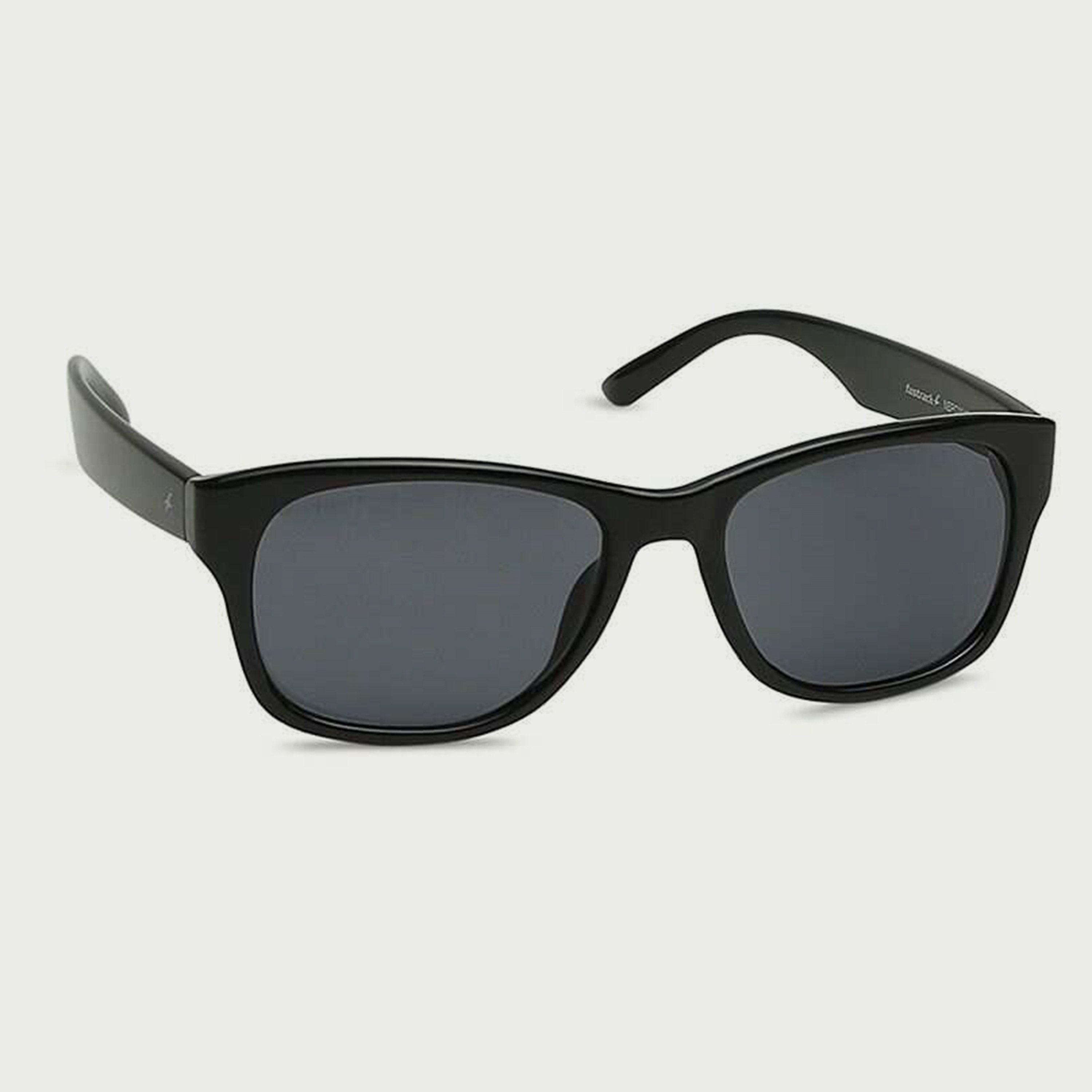 Fastrack Men's Black Lens Square Sunglasses-NBPC001BK19-men-sunglasses-image-2