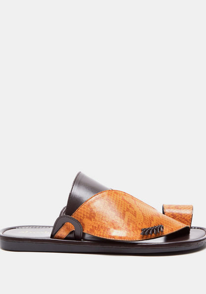 Shop Al Waha Animal Textured Slip-On Arabic Sandals Online | Splash Bahrain Shop Al Waha Animal Textured Slip-On Arabic Sandals Online | Splash Bahrain
