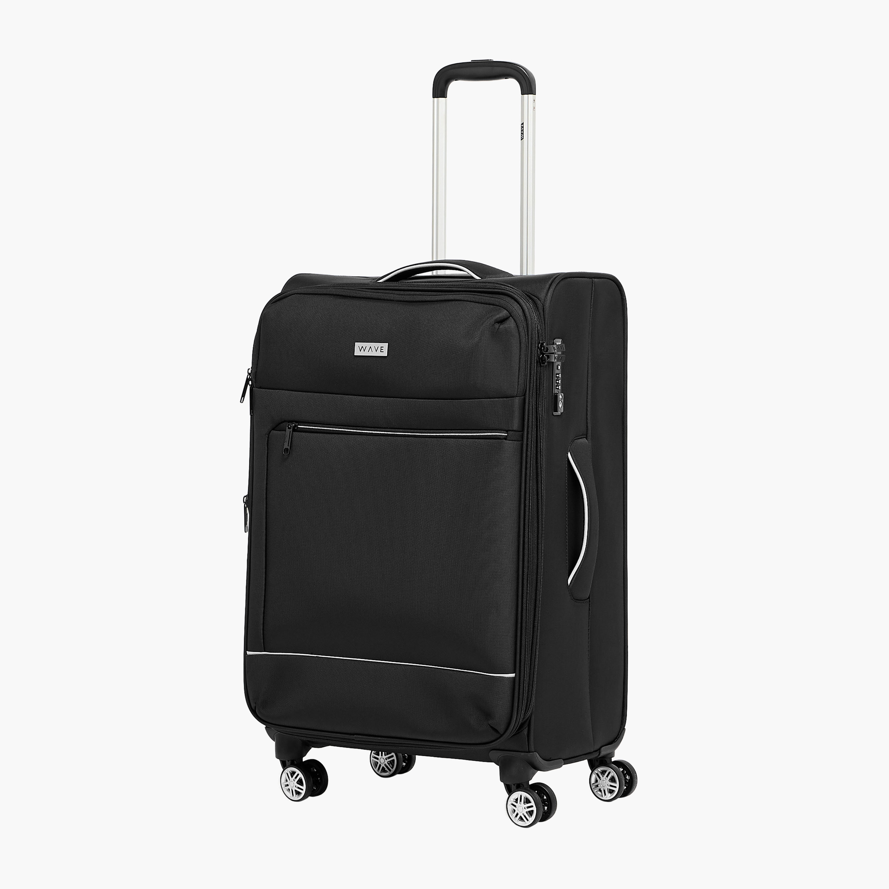 شنطة ترولي لينة سادة بمقبض قابل للسحب من ويف-travel-luggagesandbags-luggage-image-1