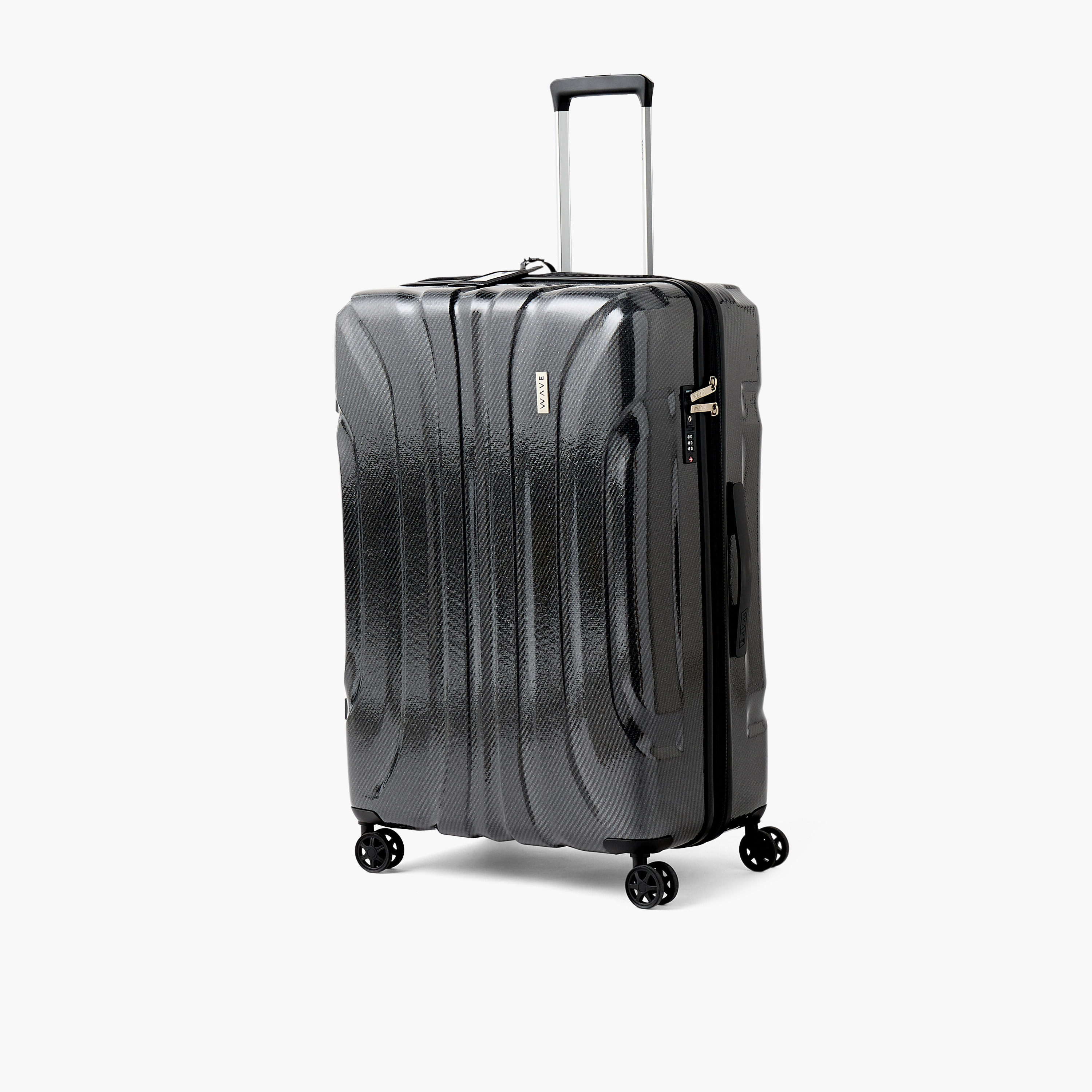 شنطة سفر ترولي صلبة بارزة الملمس بمقبض قابل للسحب من ويف - شنطة شحن 28 بوصة-travel-luggagesandbags-luggage-image-1
