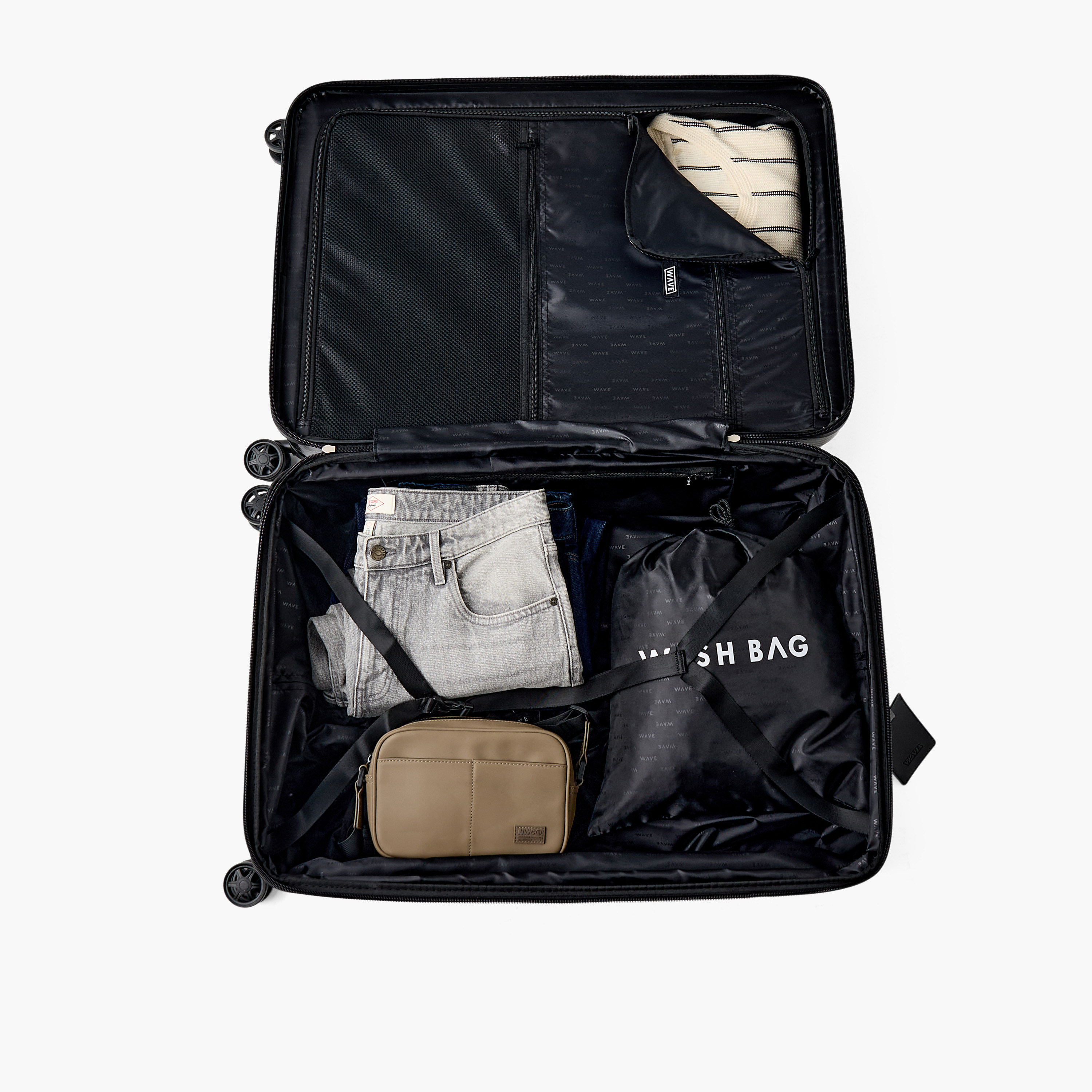 شنطة سفر ترولي صلبة بارزة الملمس بمقبض قابل للسحب من ويف - شنطة شحن 28 بوصة-travel-luggagesandbags-luggage-image-8
