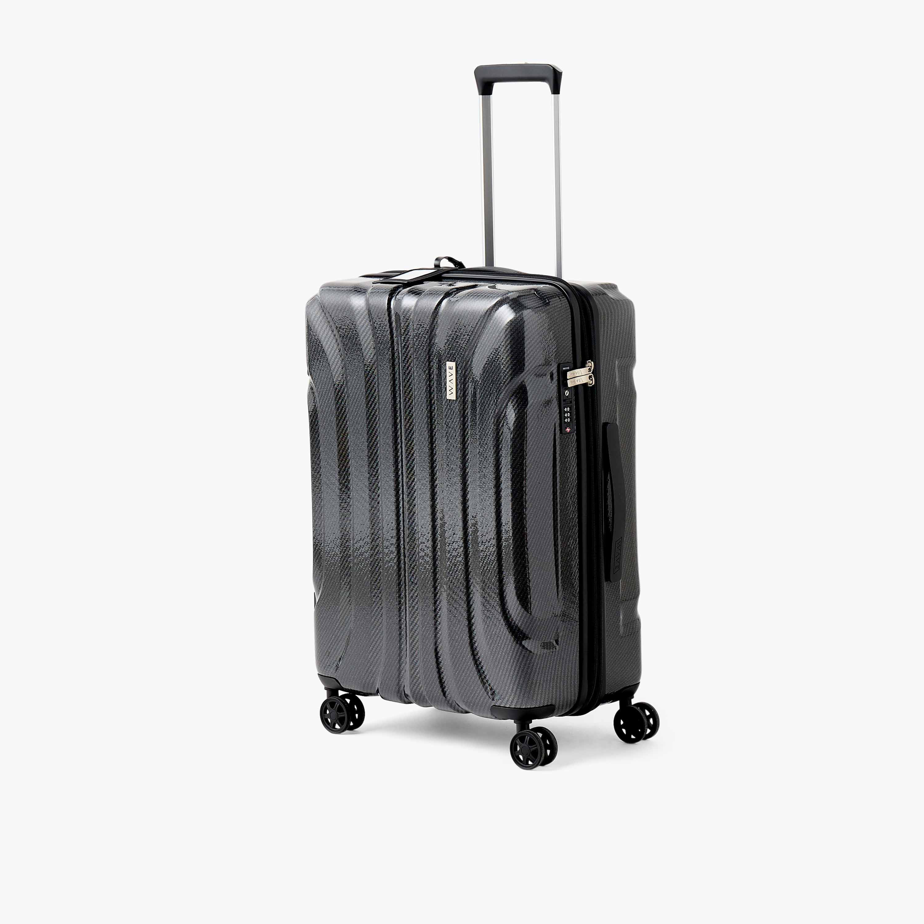 حقيبة ترولي بارزة الملمس بمقبض قابل للسحب - مقاس 24 بوصة للشحن من ويف-travel-luggagesandbags-luggage-image-11