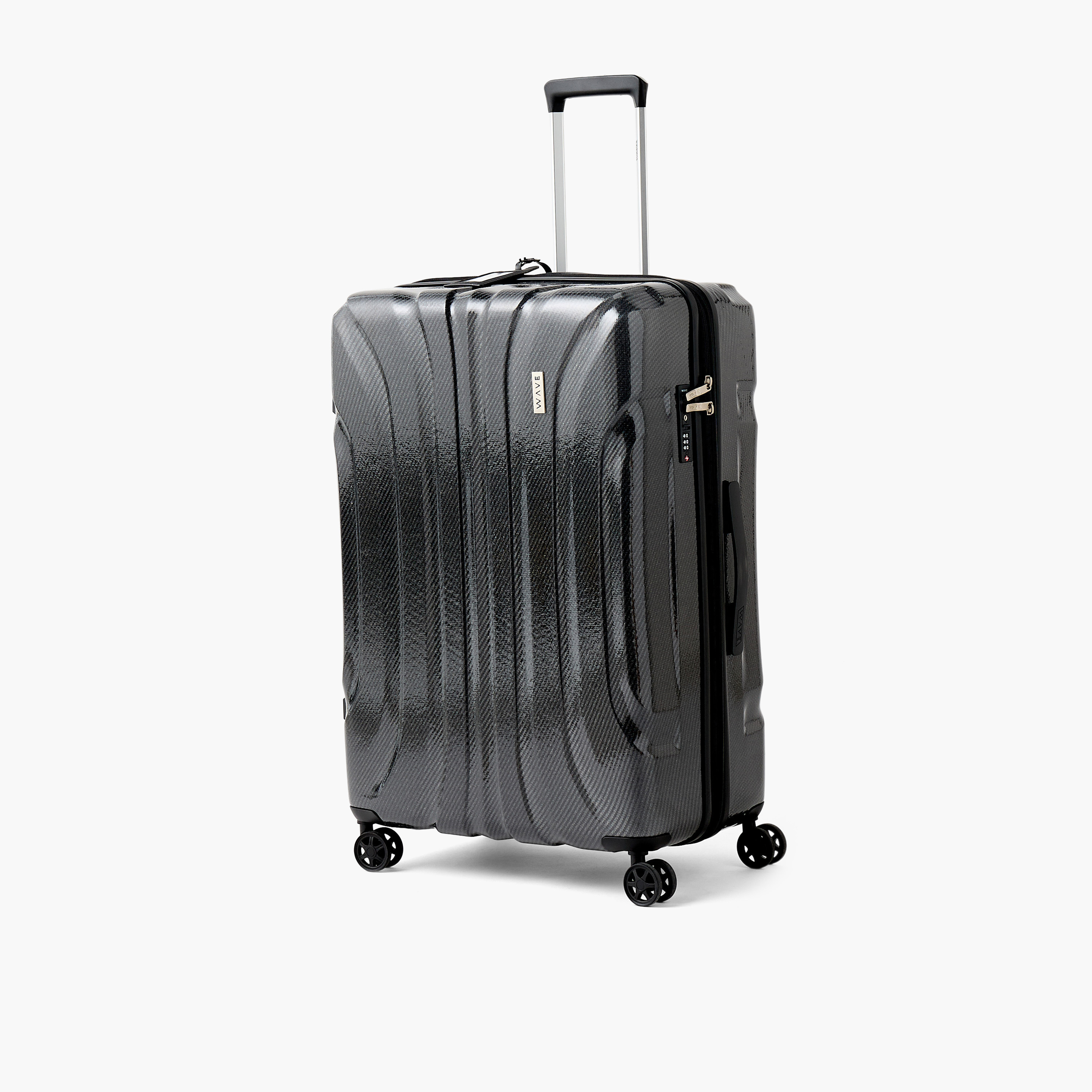 حقيبة ترولي بارزة الملمس بمقبض قابل للسحب - مقاس 24 بوصة للشحن من ويف-travel-luggagesandbags-luggage-image-12
