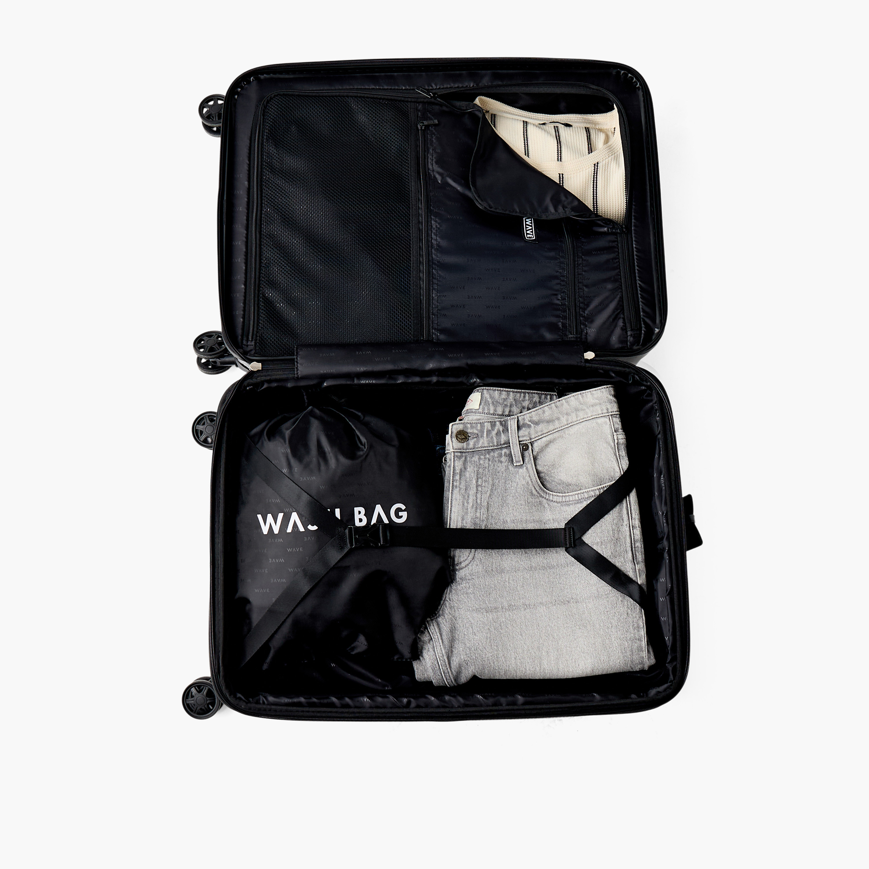حقيبة ترولي بارزة الملمس بمقبض قابل للسحب - مقاس 24 بوصة للشحن من ويف-travel-luggagesandbags-luggage-image-8