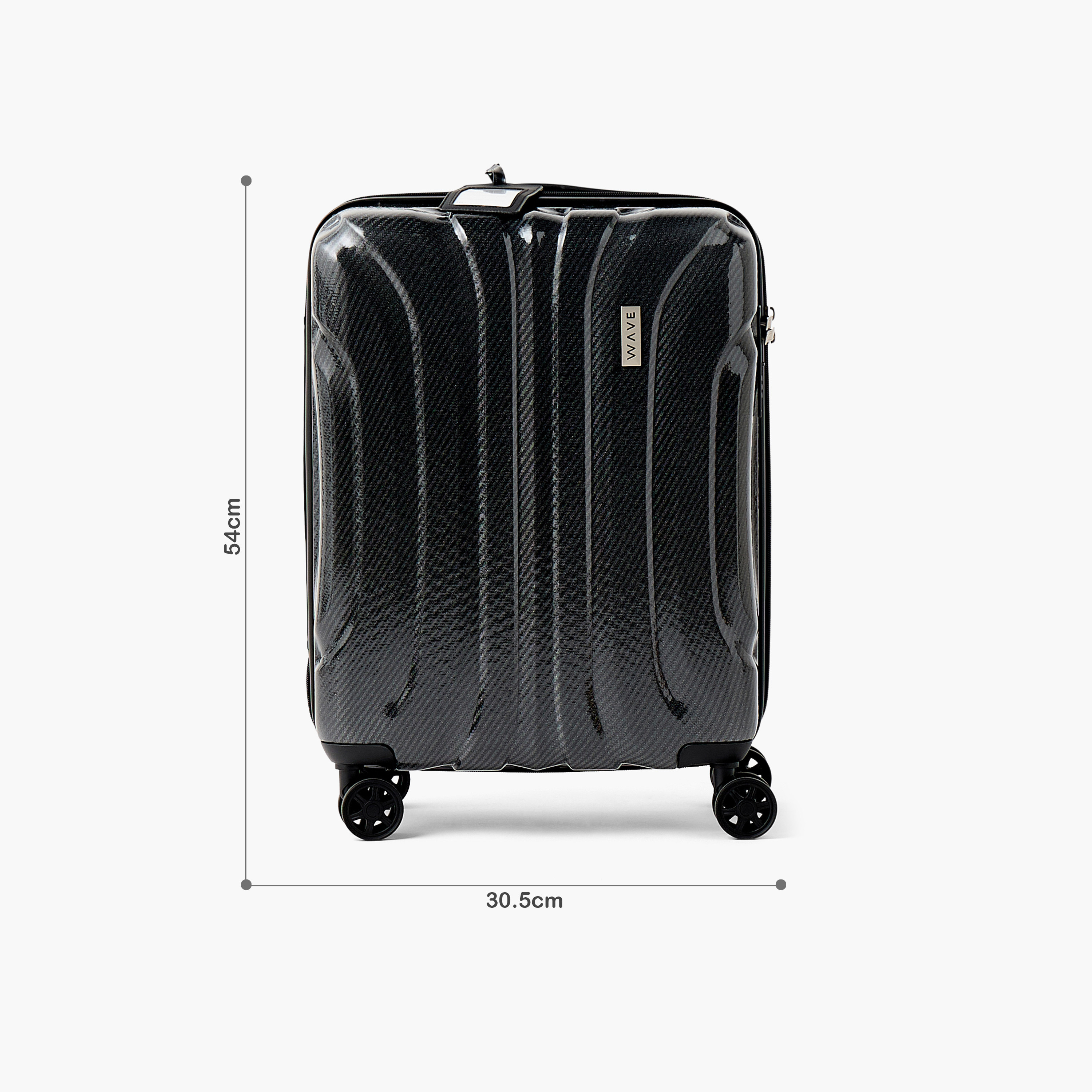 شنطة سفر ترولي صلبة بارزة الملمس بمقبض قابل للسحب من ويف - شنطة مقصورة 20 بوصة-travel-luggagesandbags-luggage-image-13