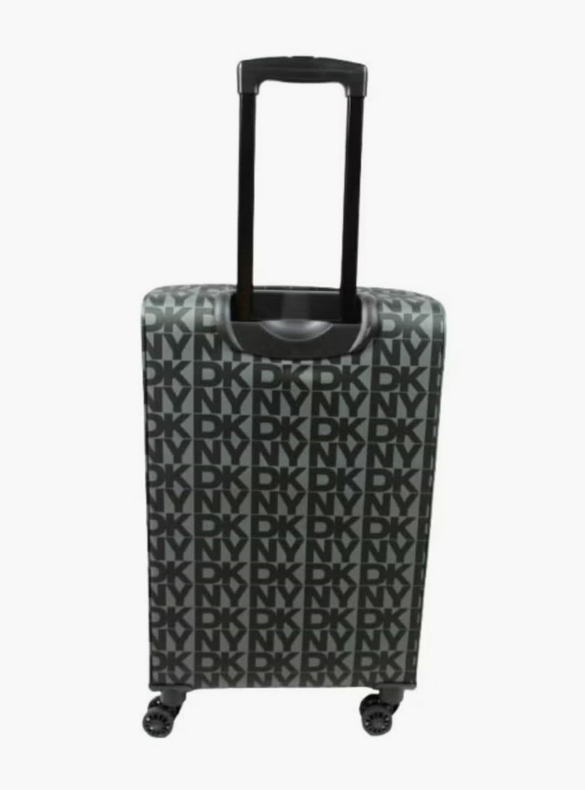 شنطة سفر لينة بطبعات مونوجرام ومقبض قابل للسحب من دكني - 24 بوصة شنطة تسجيل الوصول-travel-luggagesandbags-luggage-image-2