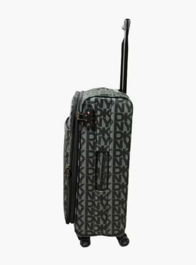 شنطة سفر لينة بطبعات مونوجرام ومقبض قابل للسحب من دكني - 24 بوصة شنطة تسجيل الوصول-travel-luggagesandbags-luggage-image-3