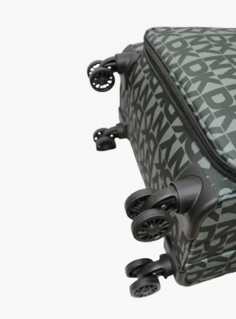 شنطة سفر لينة بطبعات مونوجرام ومقبض قابل للسحب من دكني - 24 بوصة شنطة تسجيل الوصول-travel-luggagesandbags-luggage-image-5