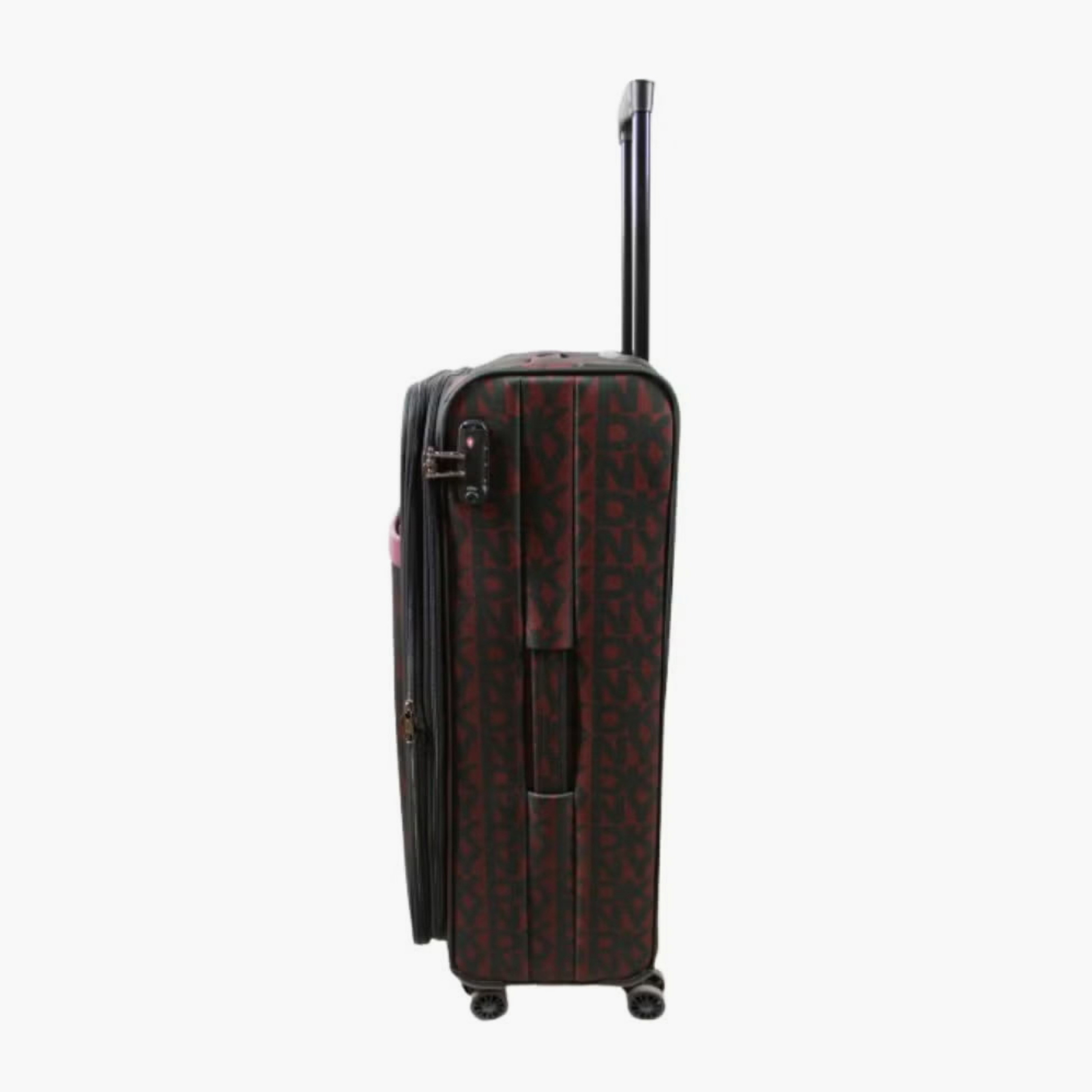 شنطة سفر لينة بطبعات مونوجرام ومقبض قابل للسحب من دكني - 24 بوصة شنطة تسجيل الوصول-travel-luggagesandbags-luggage-image-3