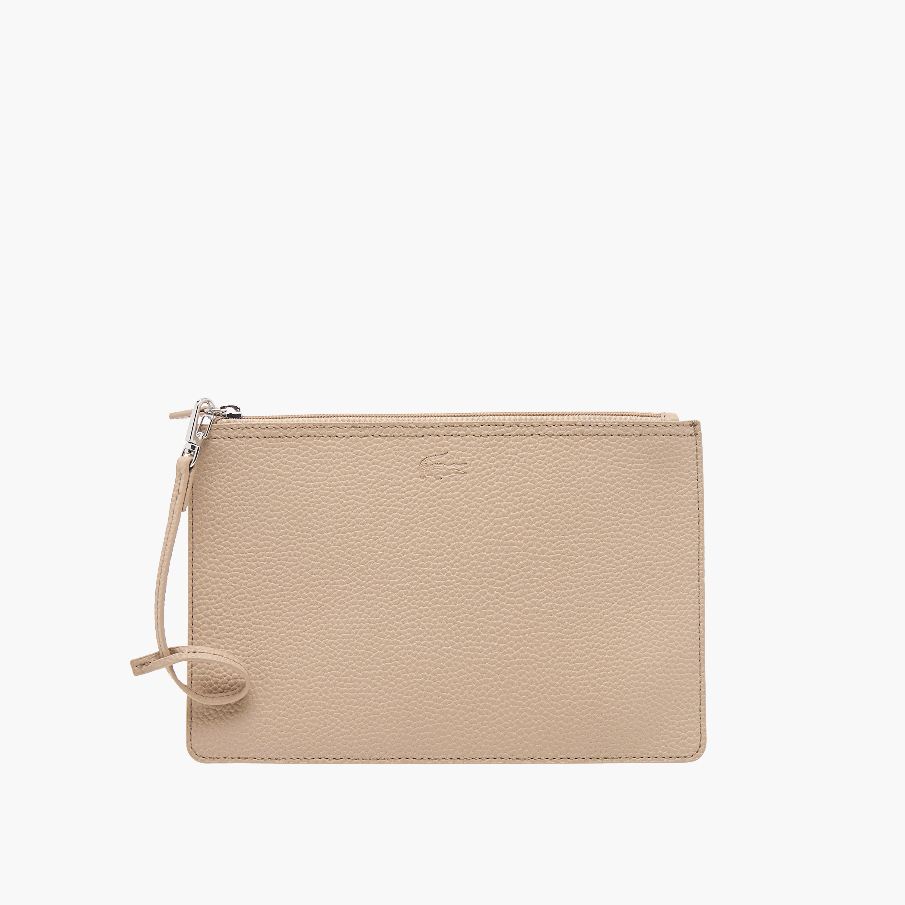 شنطة توتي سادة بمقابض مزدوجة مع شنطة صغيرة من لاكوست-women-bagsandwallets-handbags-image-4