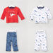 Juniors Printed Long Sleeves T-shirt and Pyjama Set  - Set of 2-Multipacks-thumbnail-0