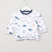 Juniors Printed Long Sleeves T-shirt and Pyjama Set  - Set of 2-Multipacks-thumbnail-7