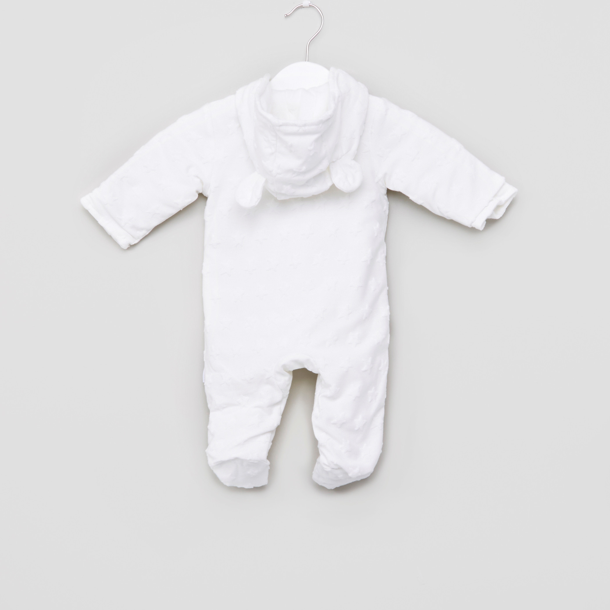 Juniors Hooded Closed Feet Sleepsuit-baby-girls-clothing-nightwear-sleepsuits-image-4