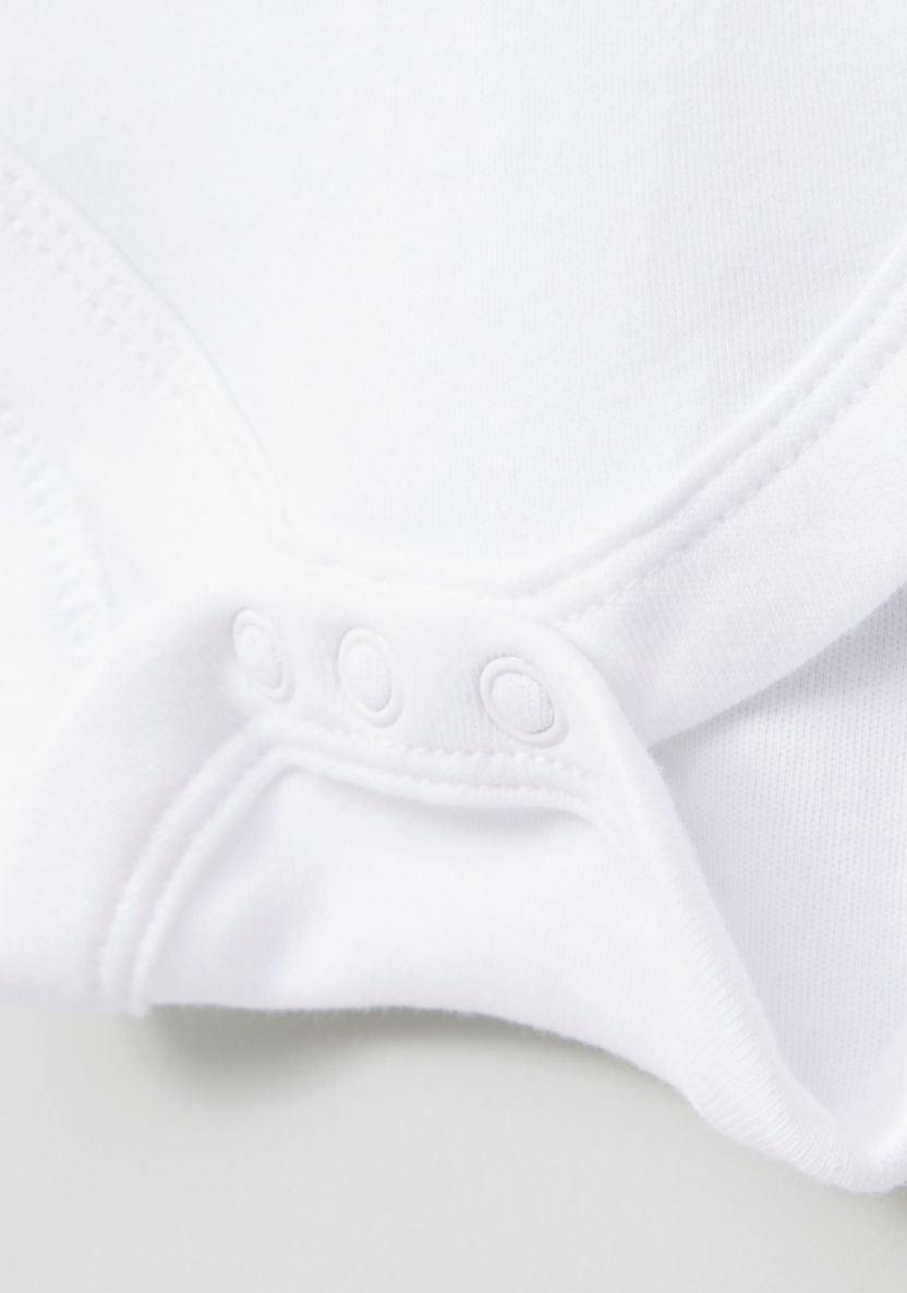 Juniors Printed Short Sleeves Bodysuit - Set of 7-Bodysuits-image-2