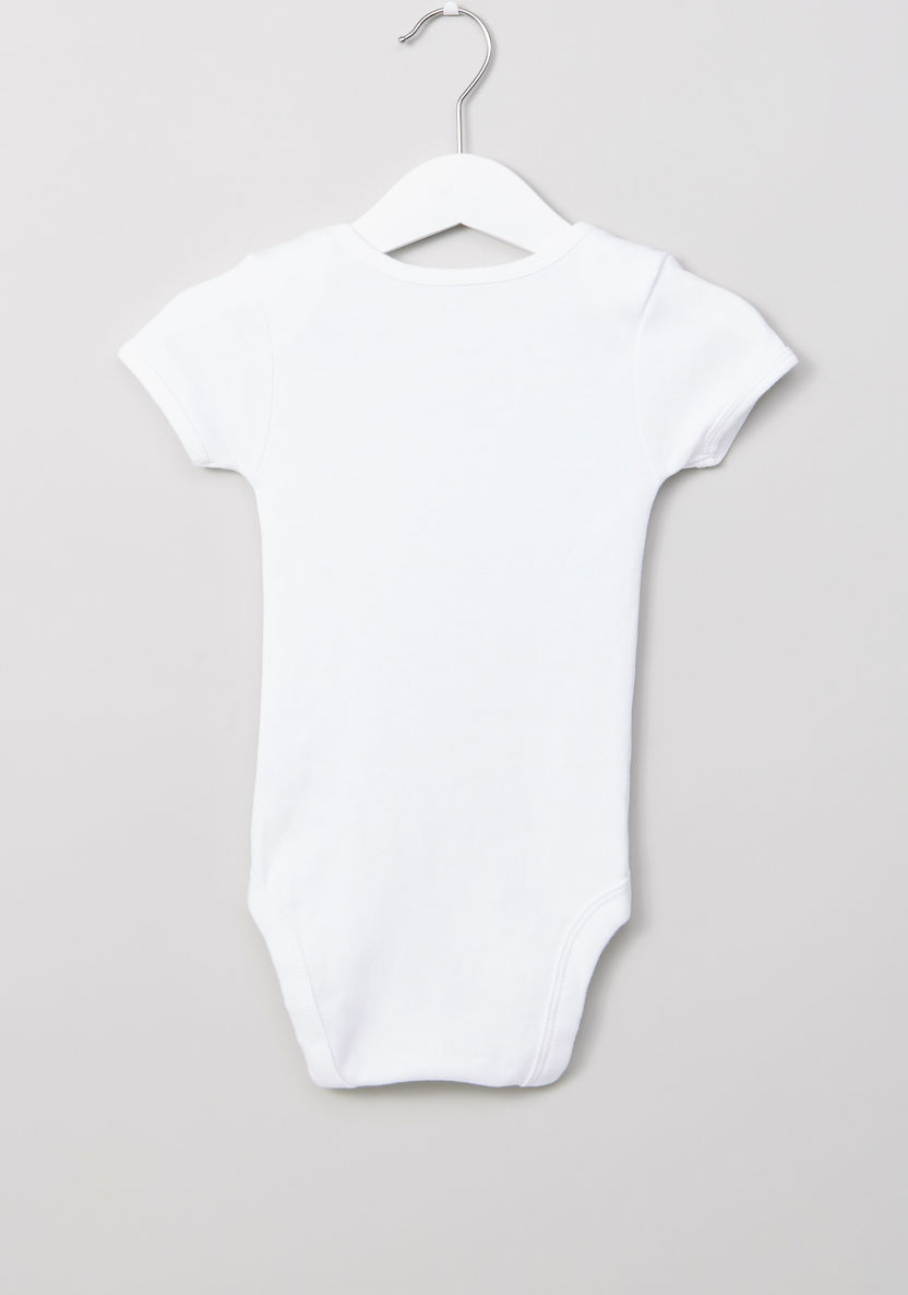 Juniors Printed Short Sleeves Bodysuit - Set of 7-Bodysuits-image-7
