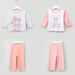 Juniors Printed Long Sleeves T-shirt and Pyjama Set-Pyjama Sets-thumbnail-0