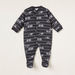 Juniors Printed Closed Feet Sleepsuit with Long Sleeves - Set of 3-Sleepsuits-thumbnail-3