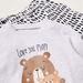 Juniors Printed Long Sleeves T-shirt and Pyjamas - Set of 2-Pyjama Sets-thumbnail-3