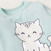 Juniors Printed Long Sleeves T-shirt and Pyjamas - Set of 2-Pyjama Sets-thumbnail-5