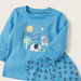 Juniors Printed Round Neck T-shirt with Full Length Pyjama - Set of 2-Multipacks-thumbnail-4