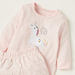 Juniors Graphic Embroidered T-shirt and Printed Pyjama - Set of 2-Pyjama Sets-thumbnail-4