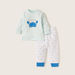 Juniors 4-Piece Printed T-shirt and Pyjama Set-Pyjama Sets-thumbnail-1