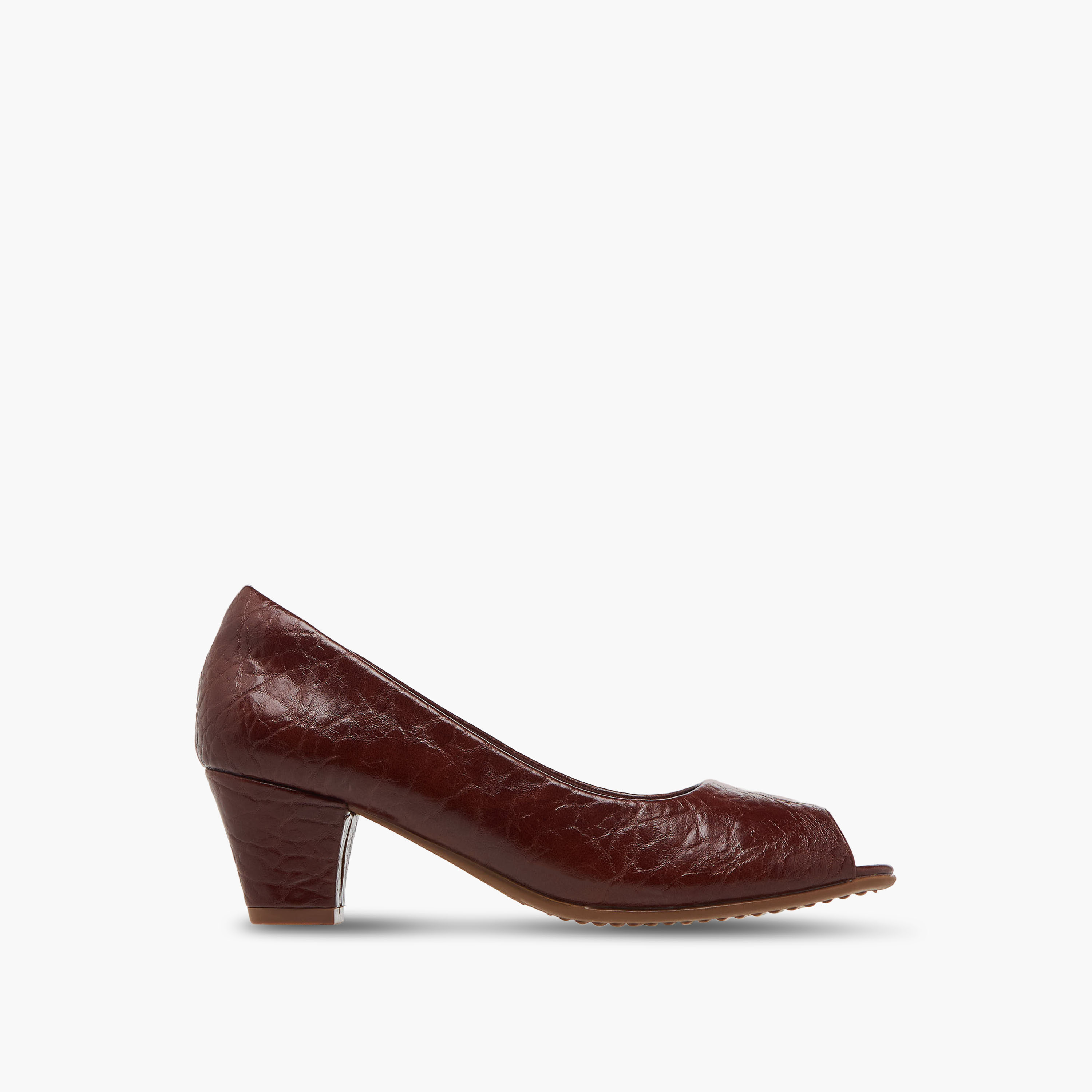 Le Confort Women Textured Slip-On Block Heel Shoes-women-shoes-heels-image-3