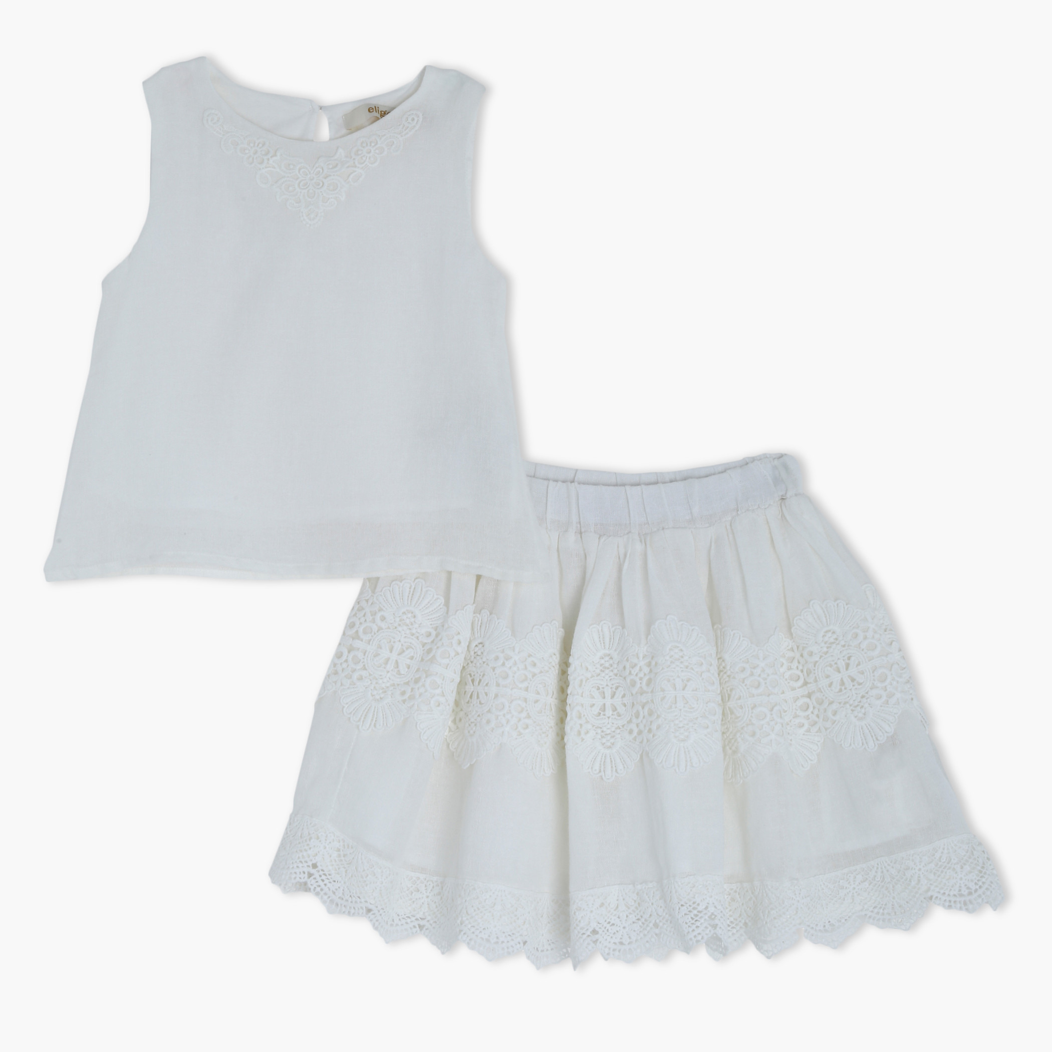 Eligo Top and Skirt Set-girls-clothing-setsandcoords-image-1