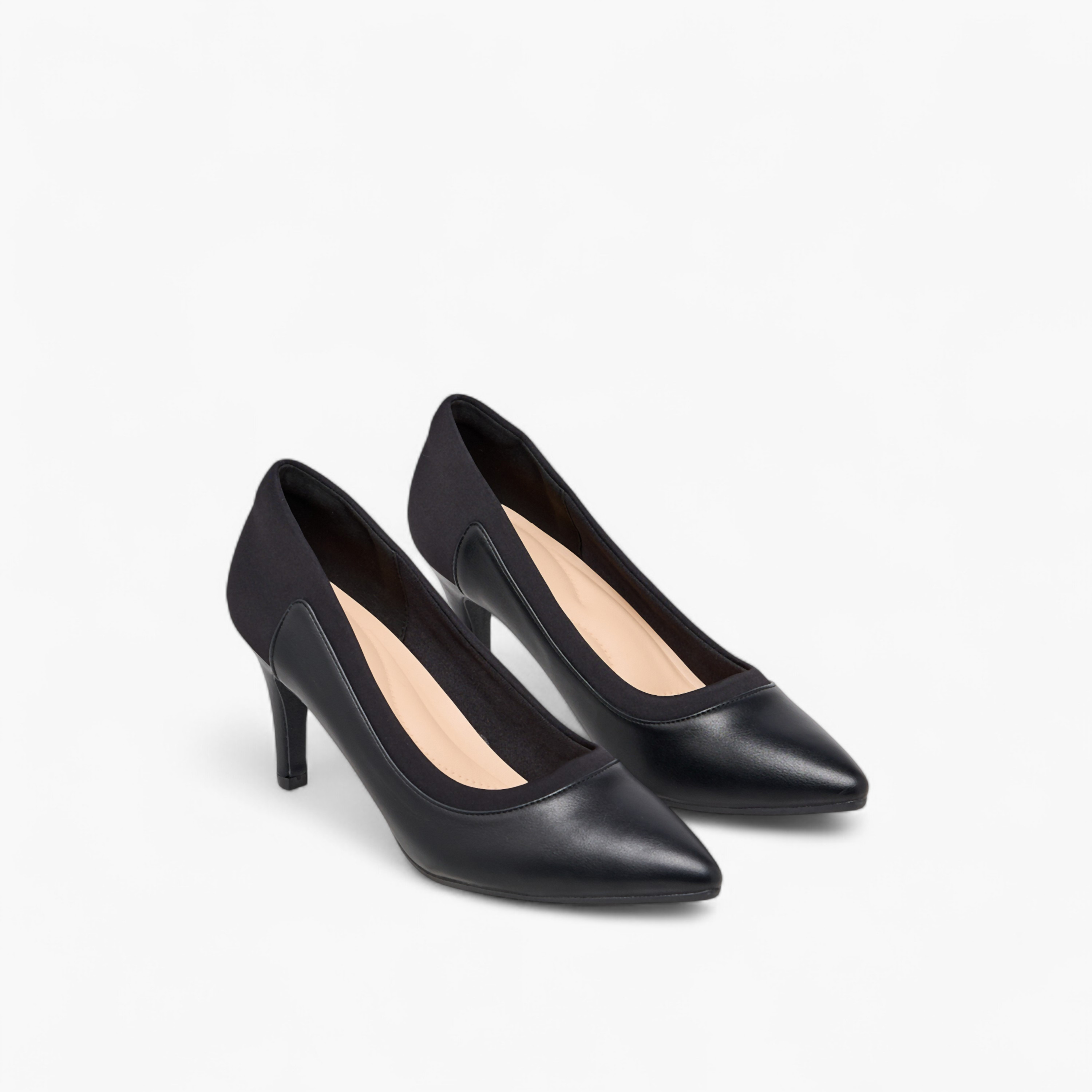 حذاء كلاسيكي بمقدمة مدببة وكعب ستيليتو من فلورا بيلا-women-shoes-heels-image-1