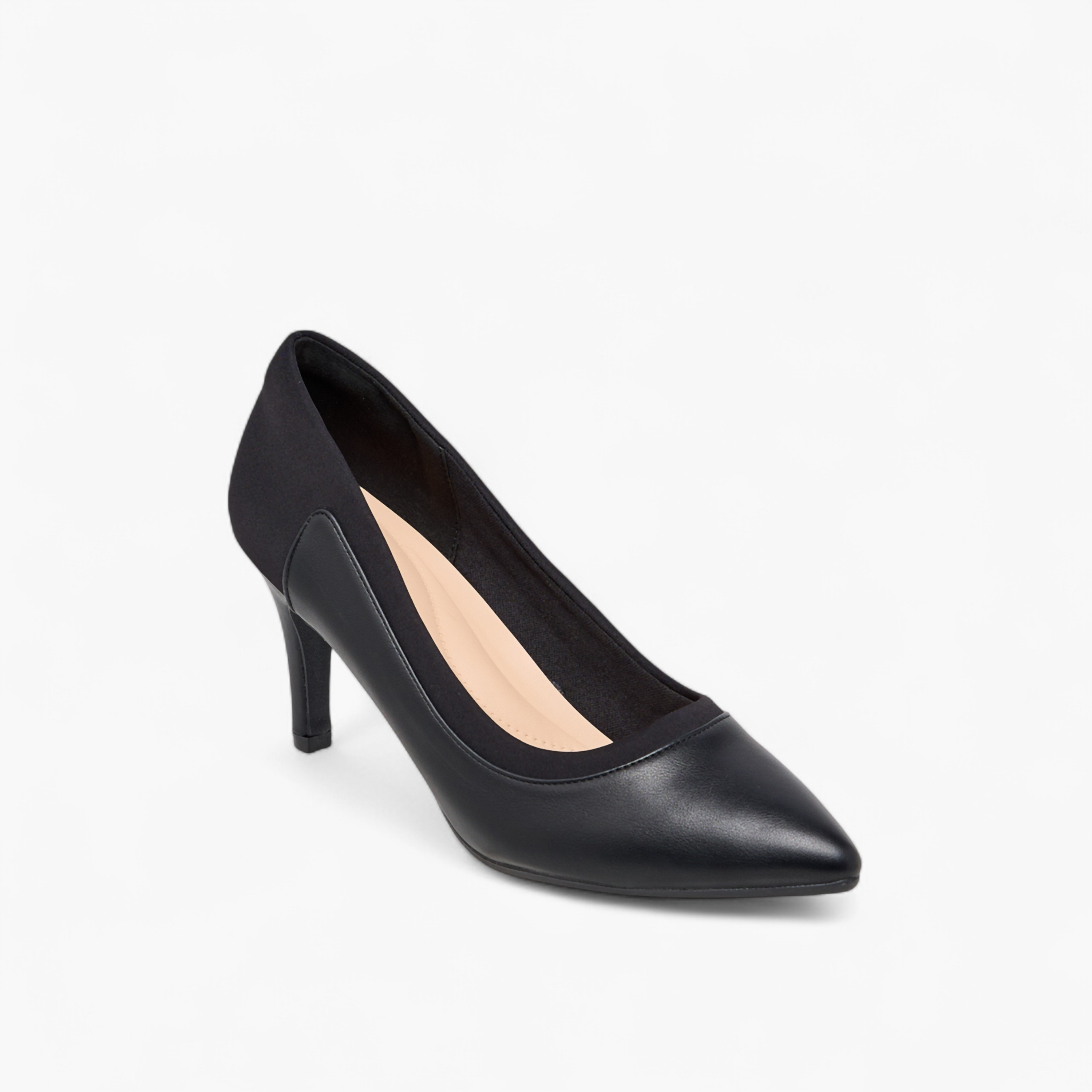 حذاء كلاسيكي بمقدمة مدببة وكعب ستيليتو من فلورا بيلا-women-shoes-heels-image-2