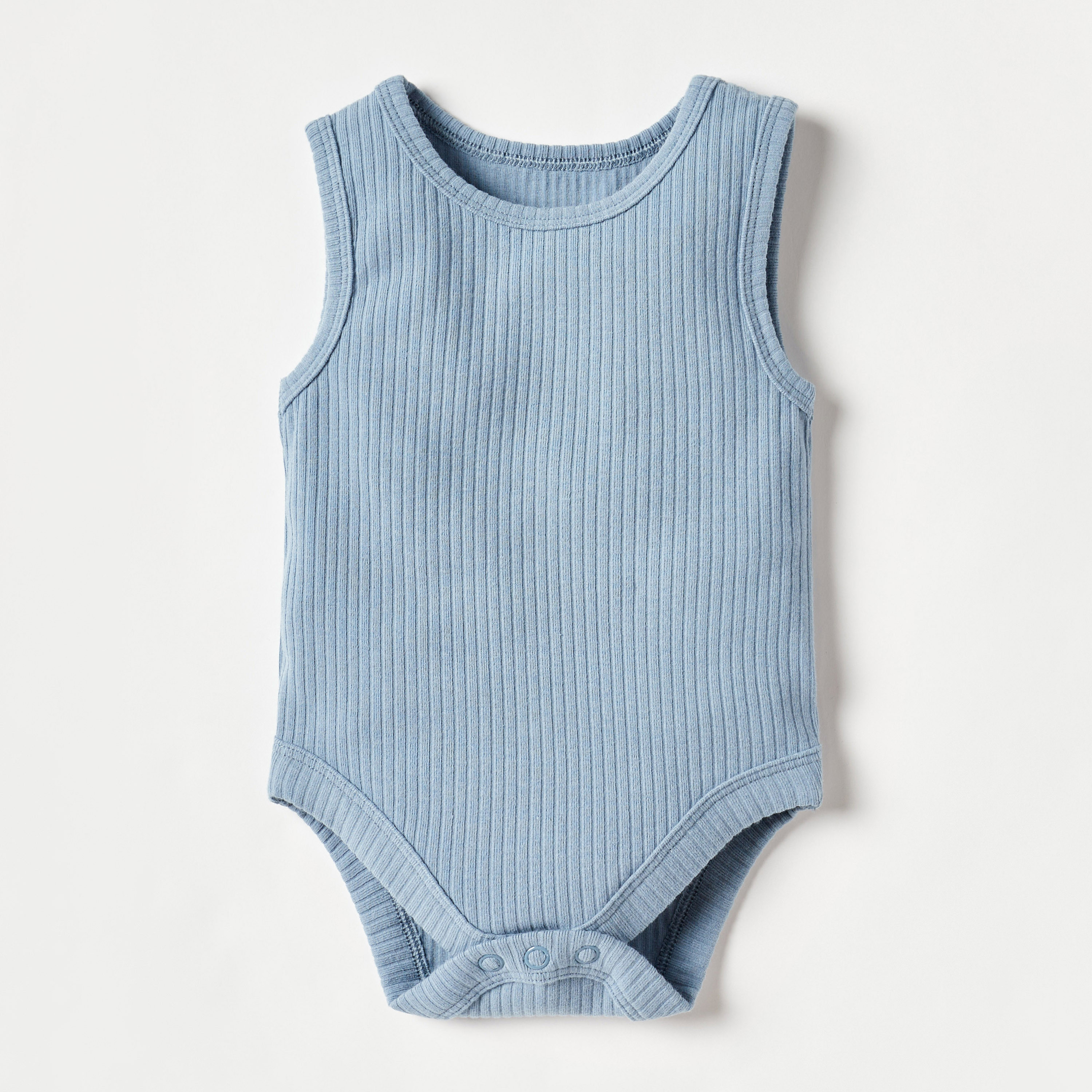 Juniors Ribbed Sleeveless Bodysuit - Set of 5-baby-boys-clothing-multipacks-image-2