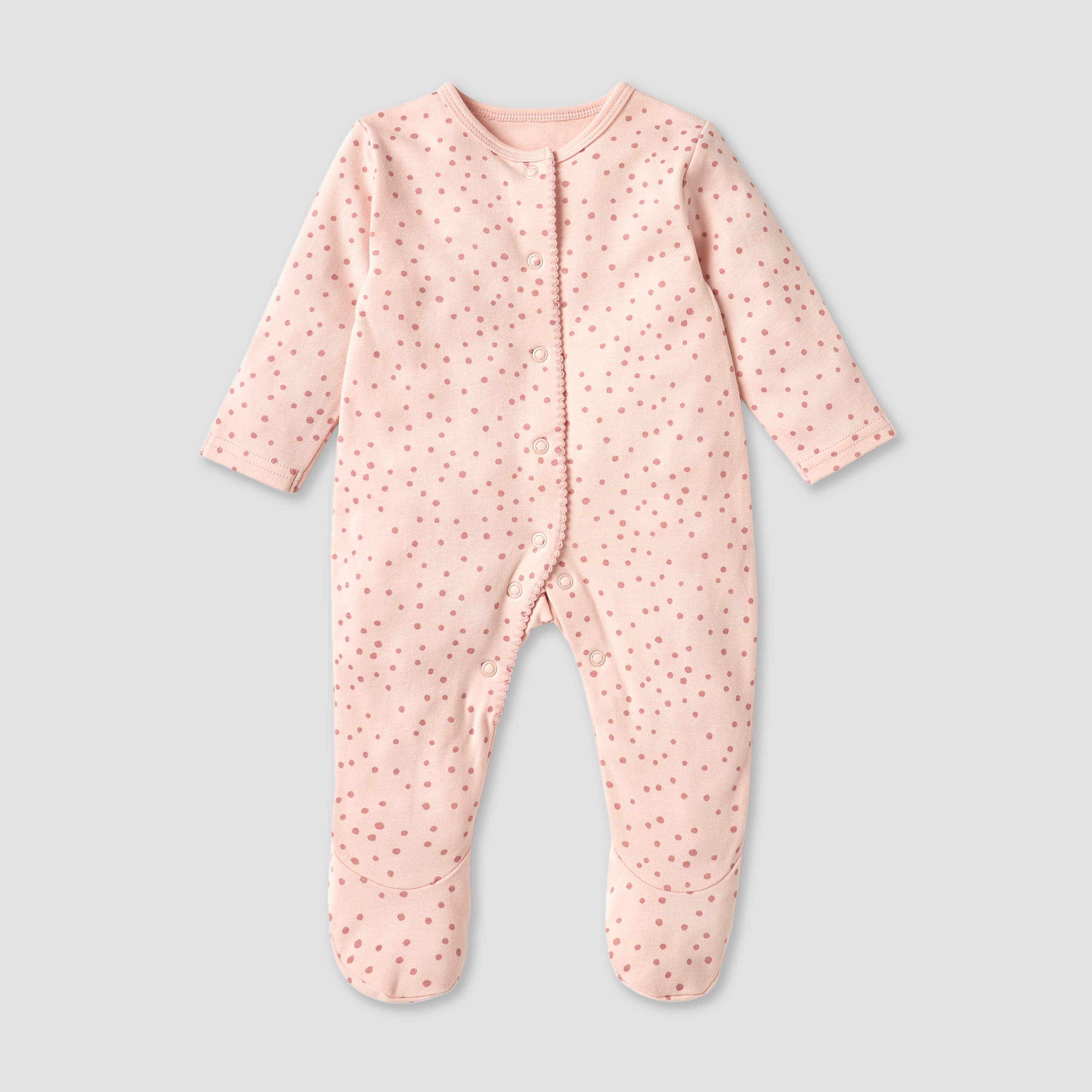 Juniors Printed Closed Feet Sleepsuit - Set of 3-baby-girls-clothing-nightwear-sleepsuits-image-4