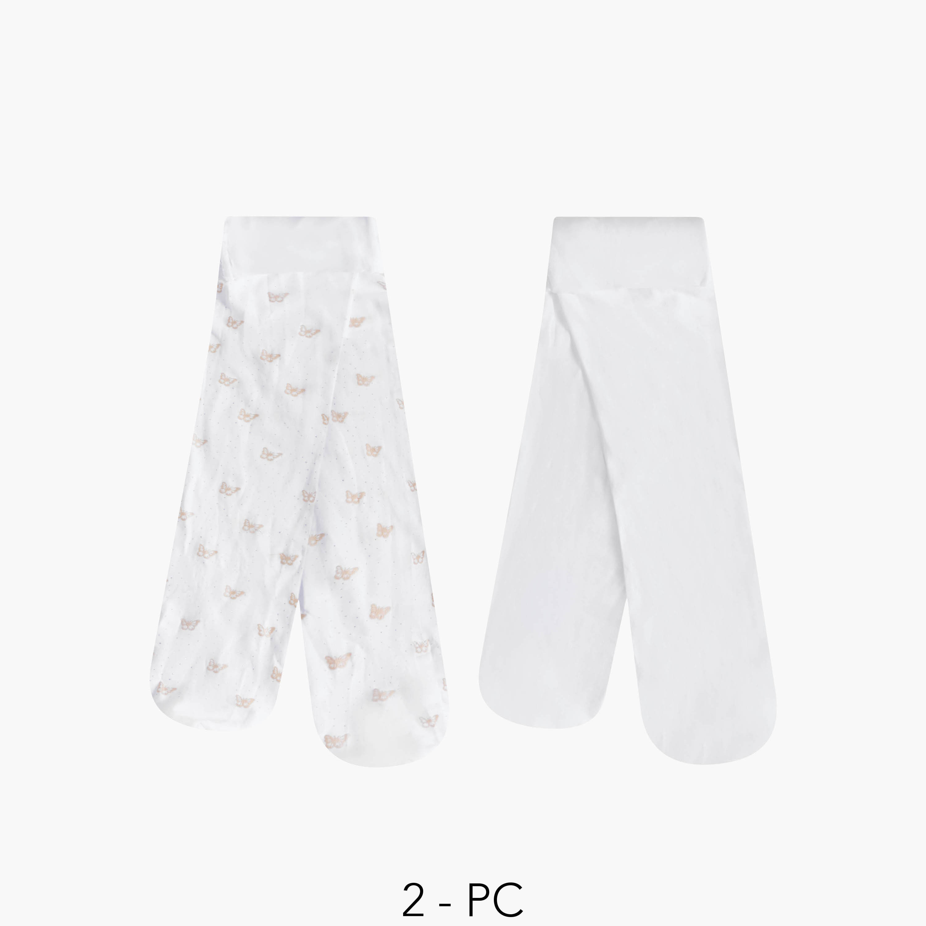طقم سراويل تحتانية بطبعات متنوّعة قطعتين للبنات من سيليست-girls-accessories-socks-image-1