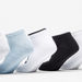Kappa Logo Detail Ankle Length Sports Socks - Set of 5-Boy%27s Socks-thumbnail-3