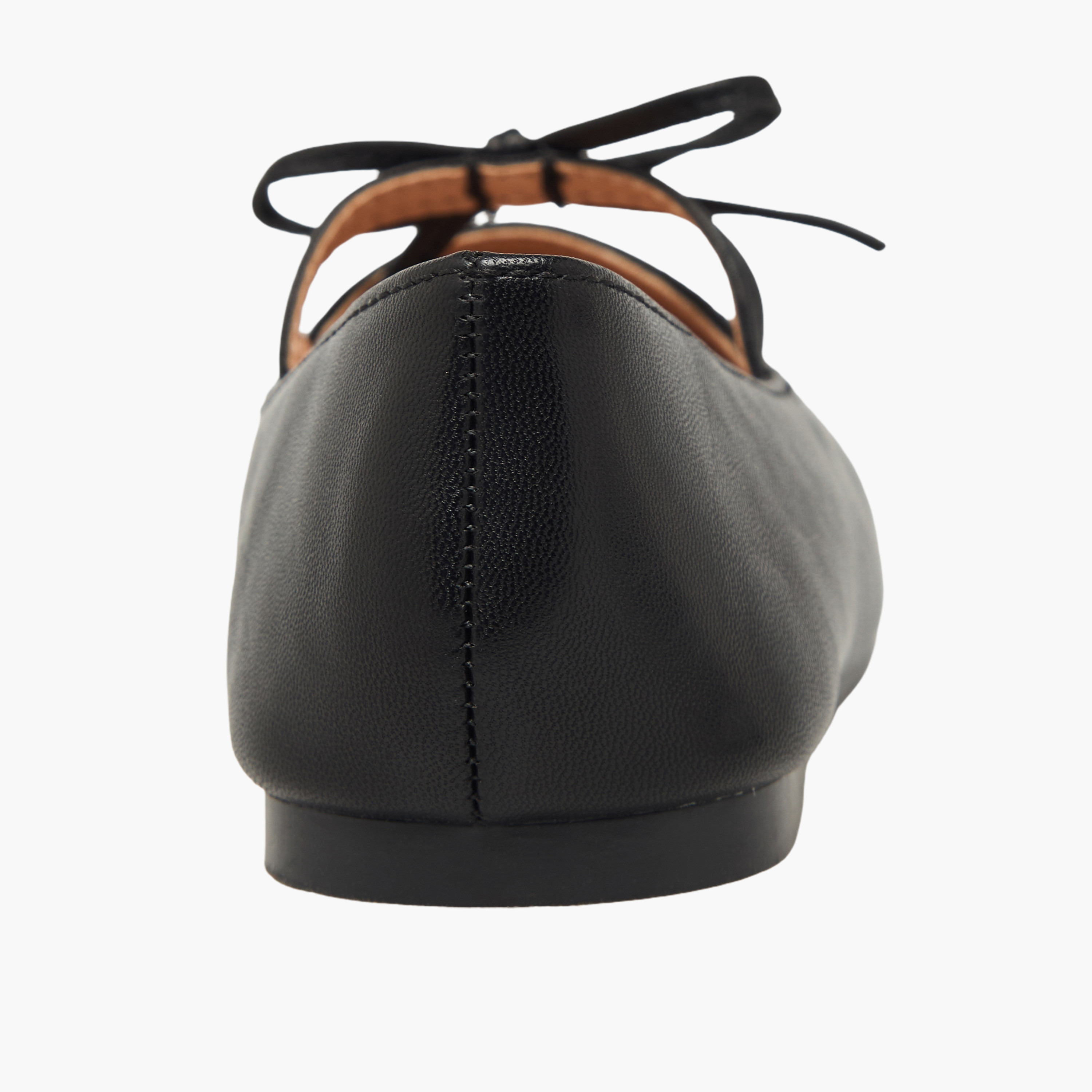 حذاء باليرينا بتفاصيل فيونكة للفتيات من ليتل ميسي-girls-shoes-ballerinas-image-5