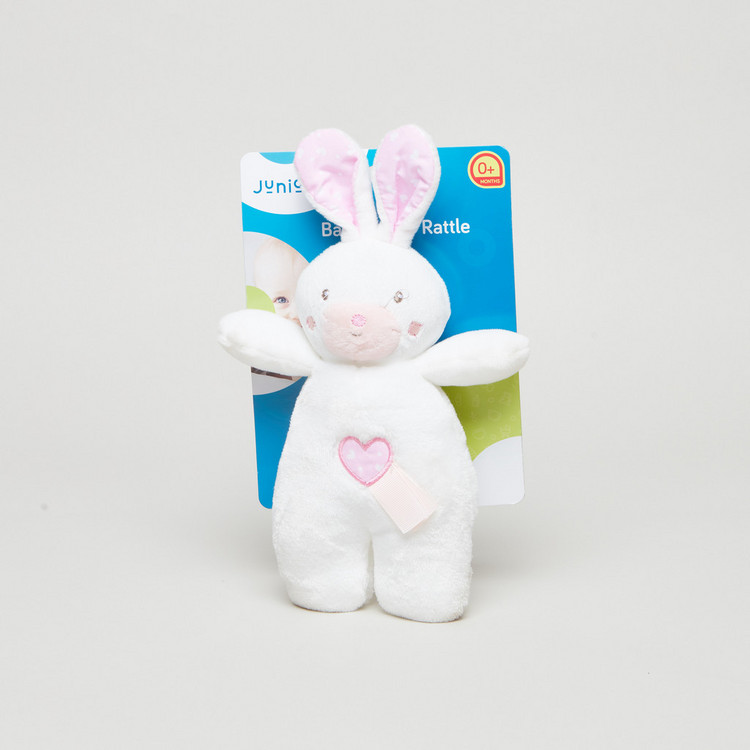 Juniors Baby Bunny Rattle Toy
