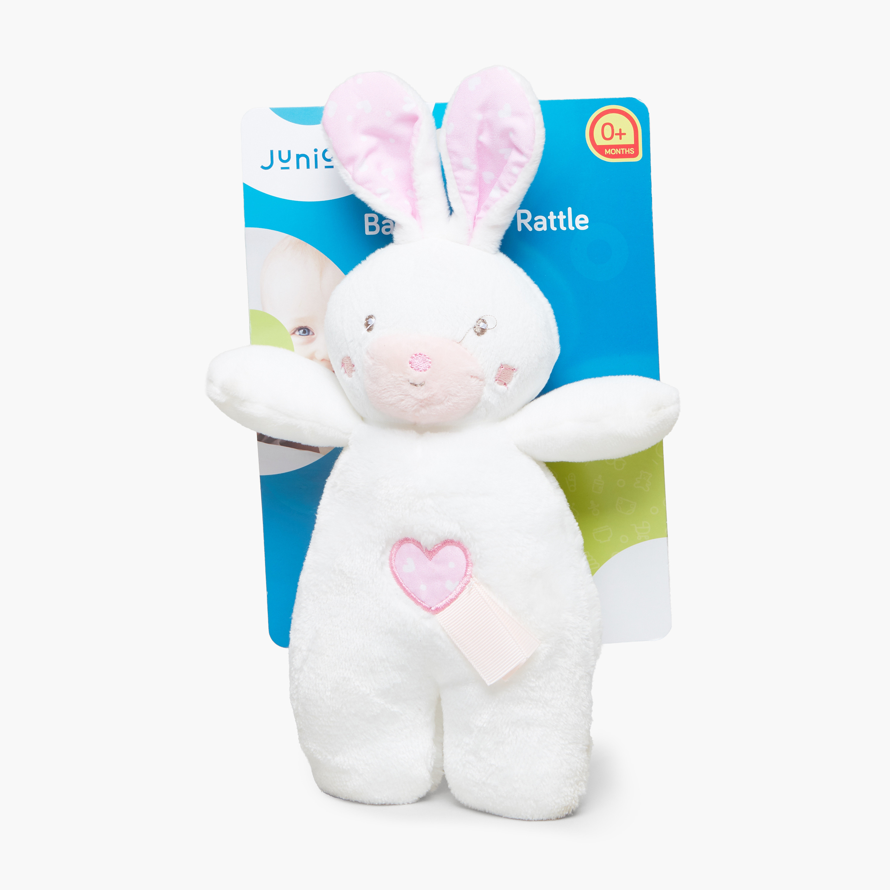 Juniors Baby Bunny Rattle Toy-toys-babyandtoddlertoys-rattlesandteethers-image-3