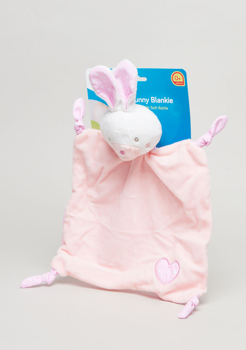 Juniors Bunny Blankie Soft Rattle-Baby and Preschool-image-0