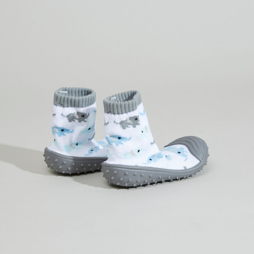 Juniors Printed Sneaker Booties-Casual-image-2