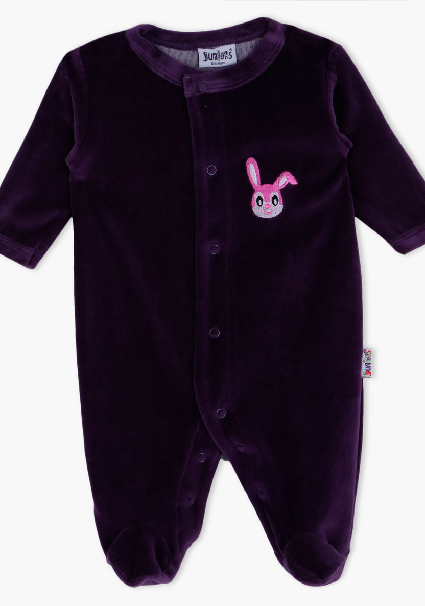 Juniors Embroidered Sleepsuit-Sleepsuits-image-0