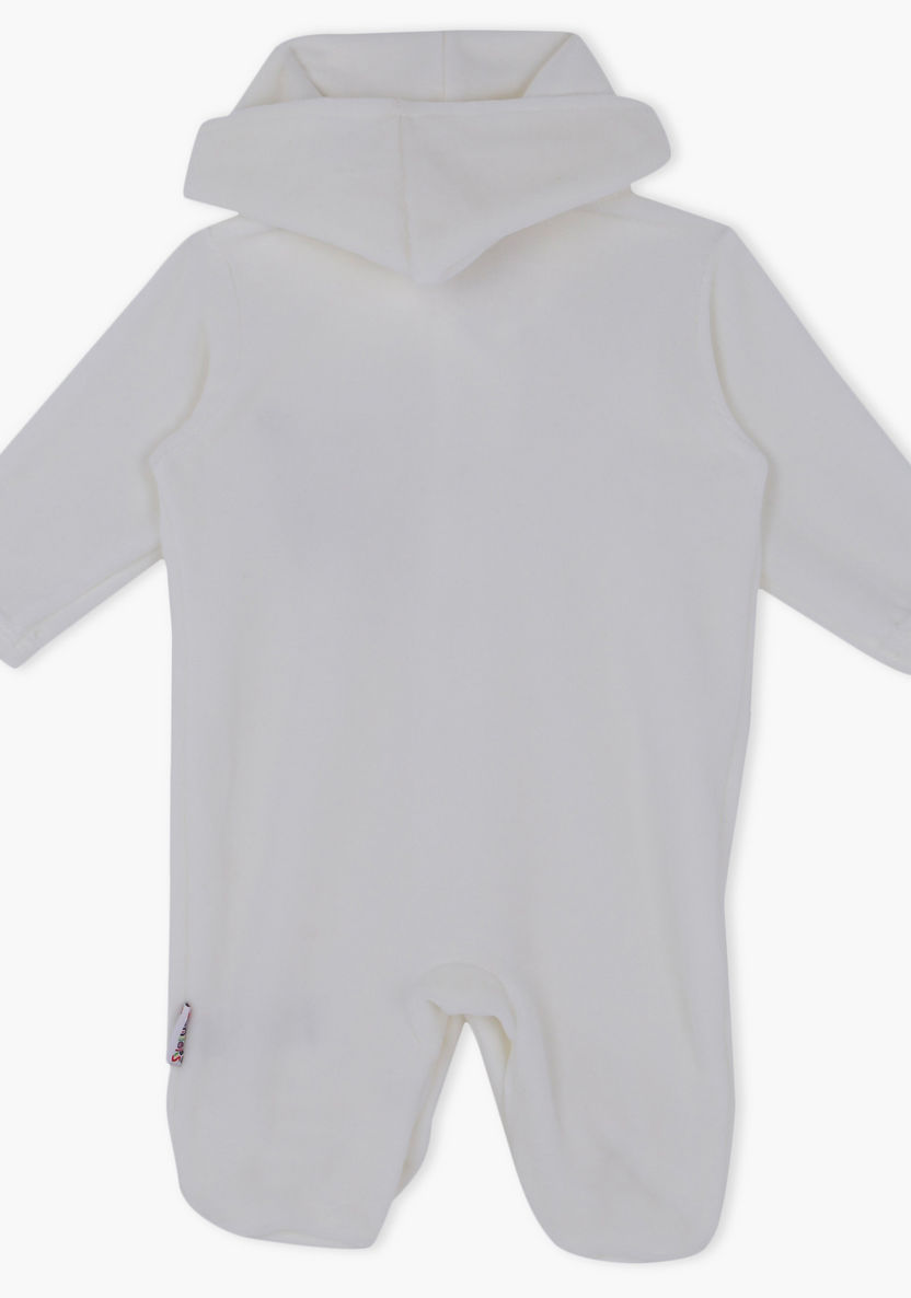 Juniors Embroidered Long Sleeves Sleepsuit-Sleepsuits-image-1