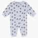 Juniors Polka Dot Printed Round Neck Long Sleeves Sleepsuit-Sleepsuits-thumbnail-0