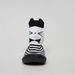 Juniors Striped and Embroidered Baby Shoes-Booties-thumbnail-1