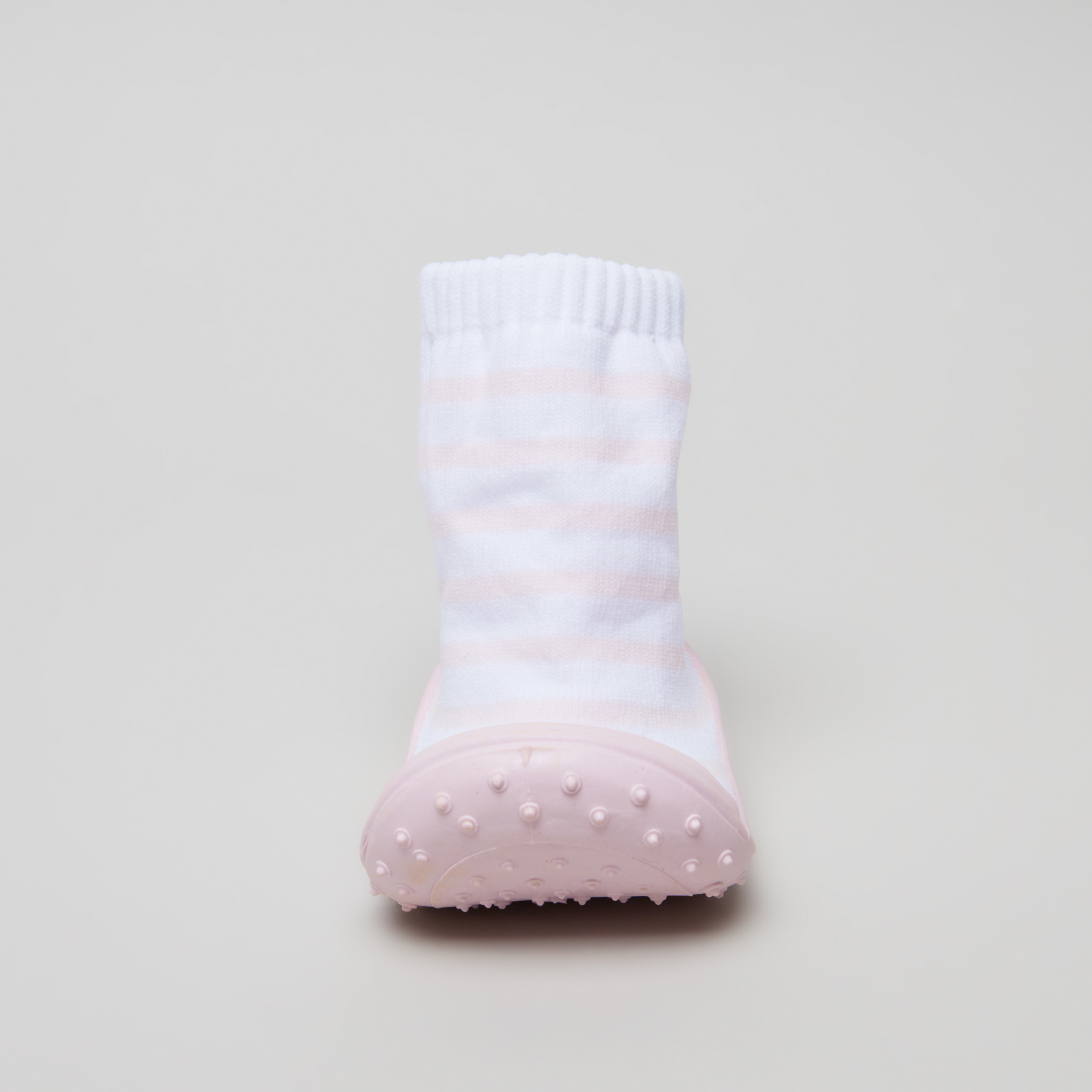 Juniors Striped Baby Shoes-baby-girls-shoes-booties-image-2