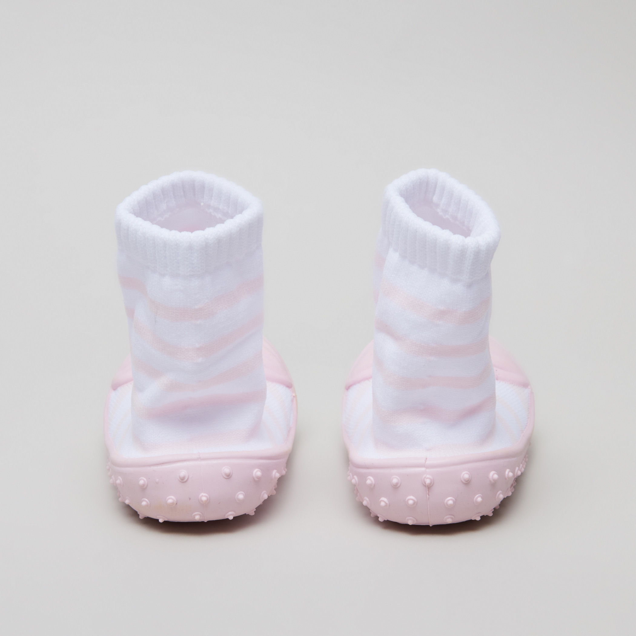 Juniors Striped Baby Shoes-baby-girls-shoes-booties-image-3