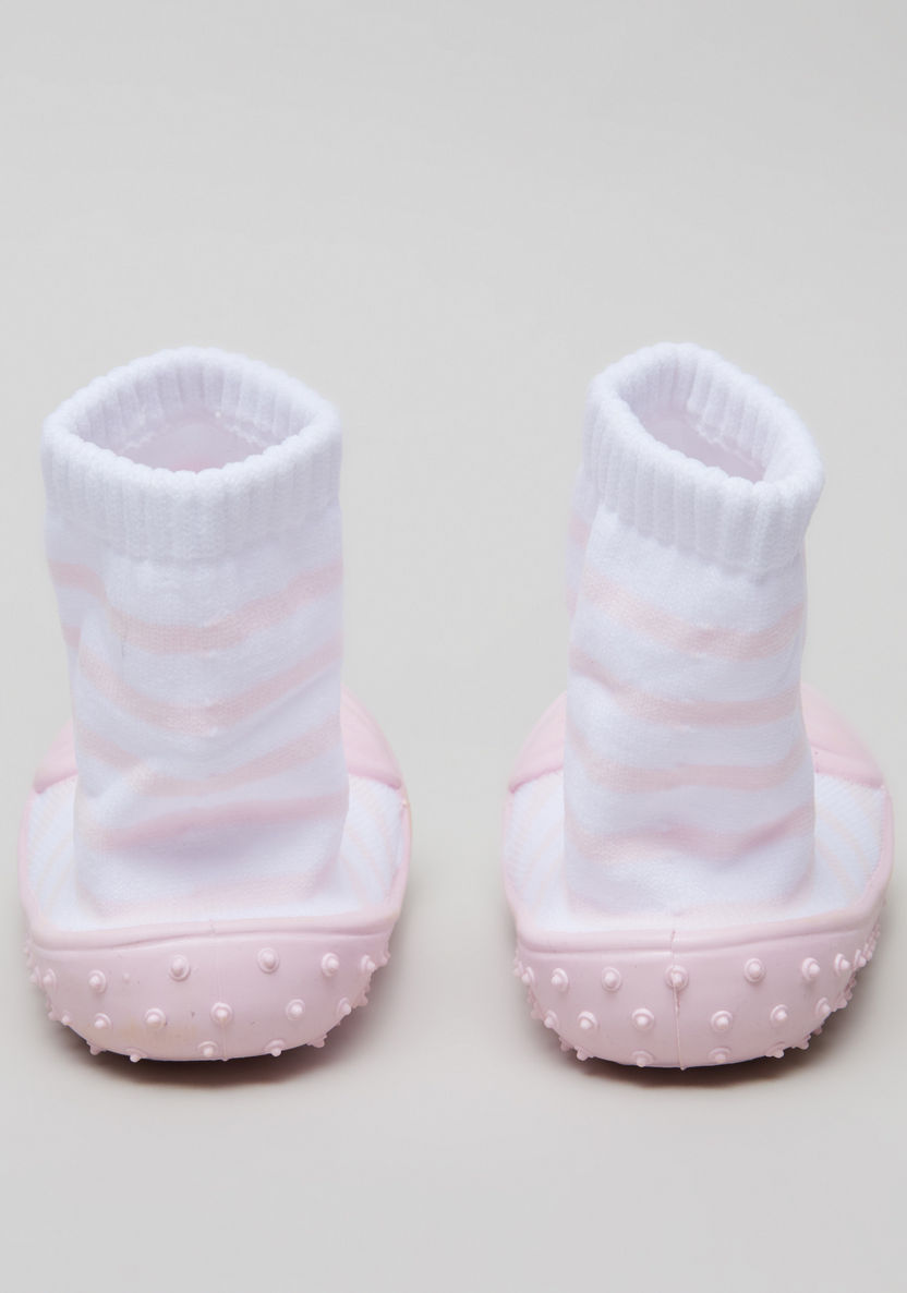 Juniors Striped Baby Shoes-Booties-image-2