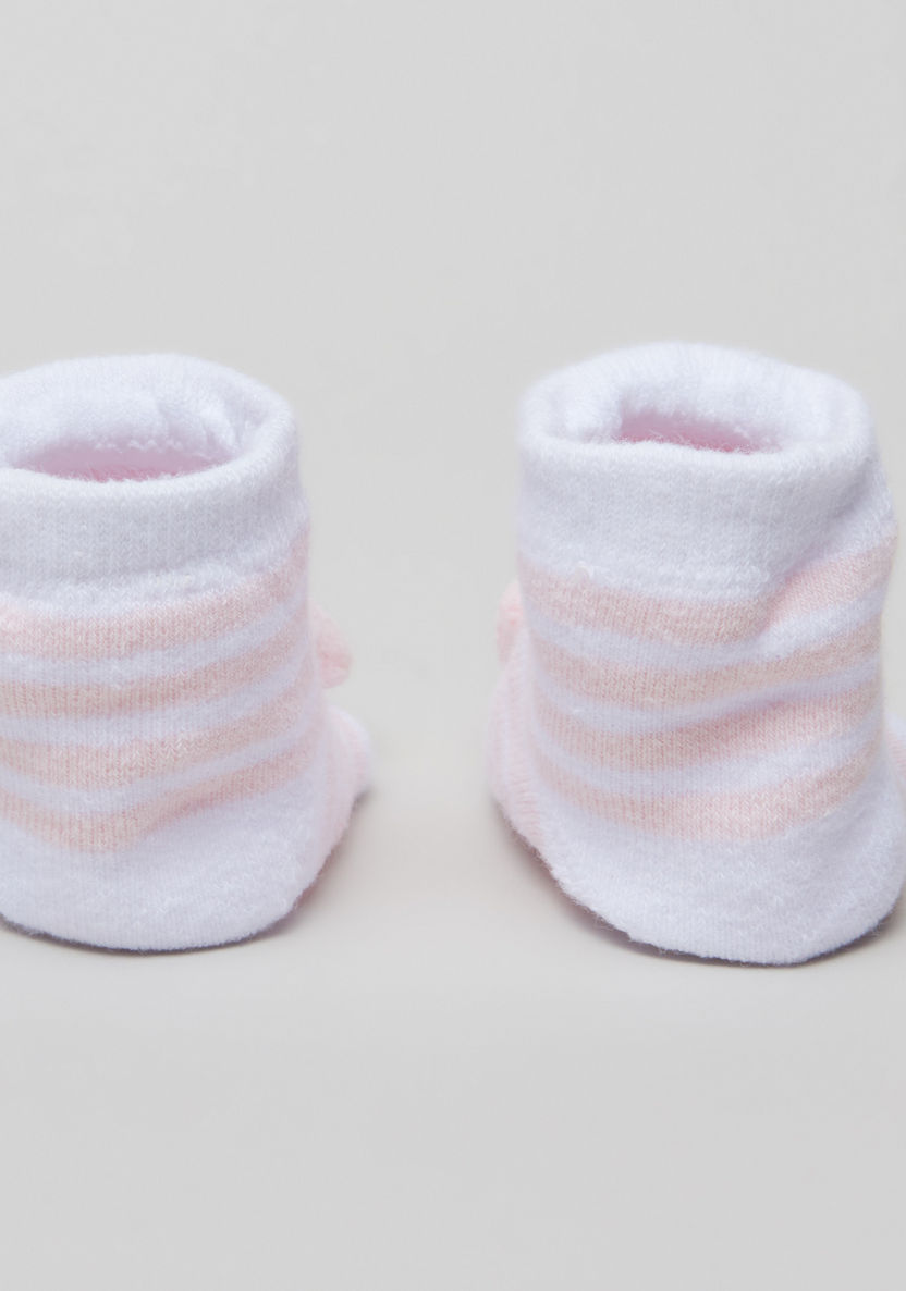 Juniors Bow Applique Detail Socks-Socks-image-2