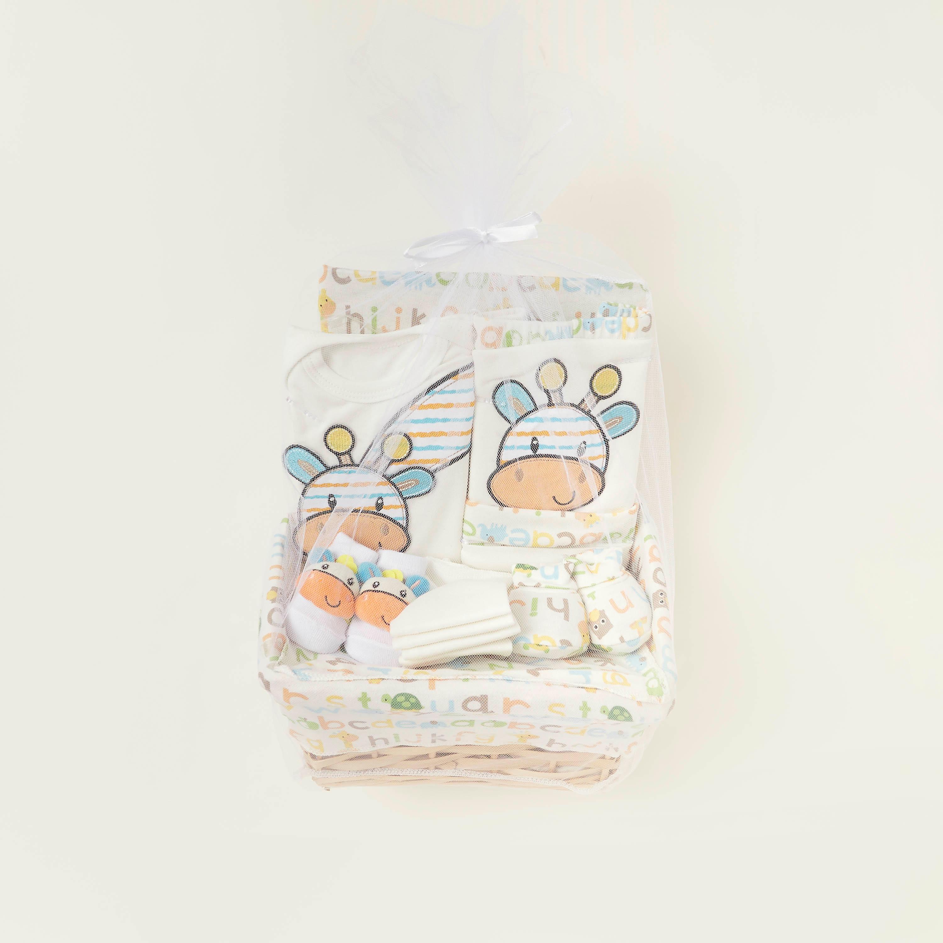 Juniors 12-Piece Giraffe Print Clothing Gift Basket Set-baby-boys-clothing-setsandcoords-image-1