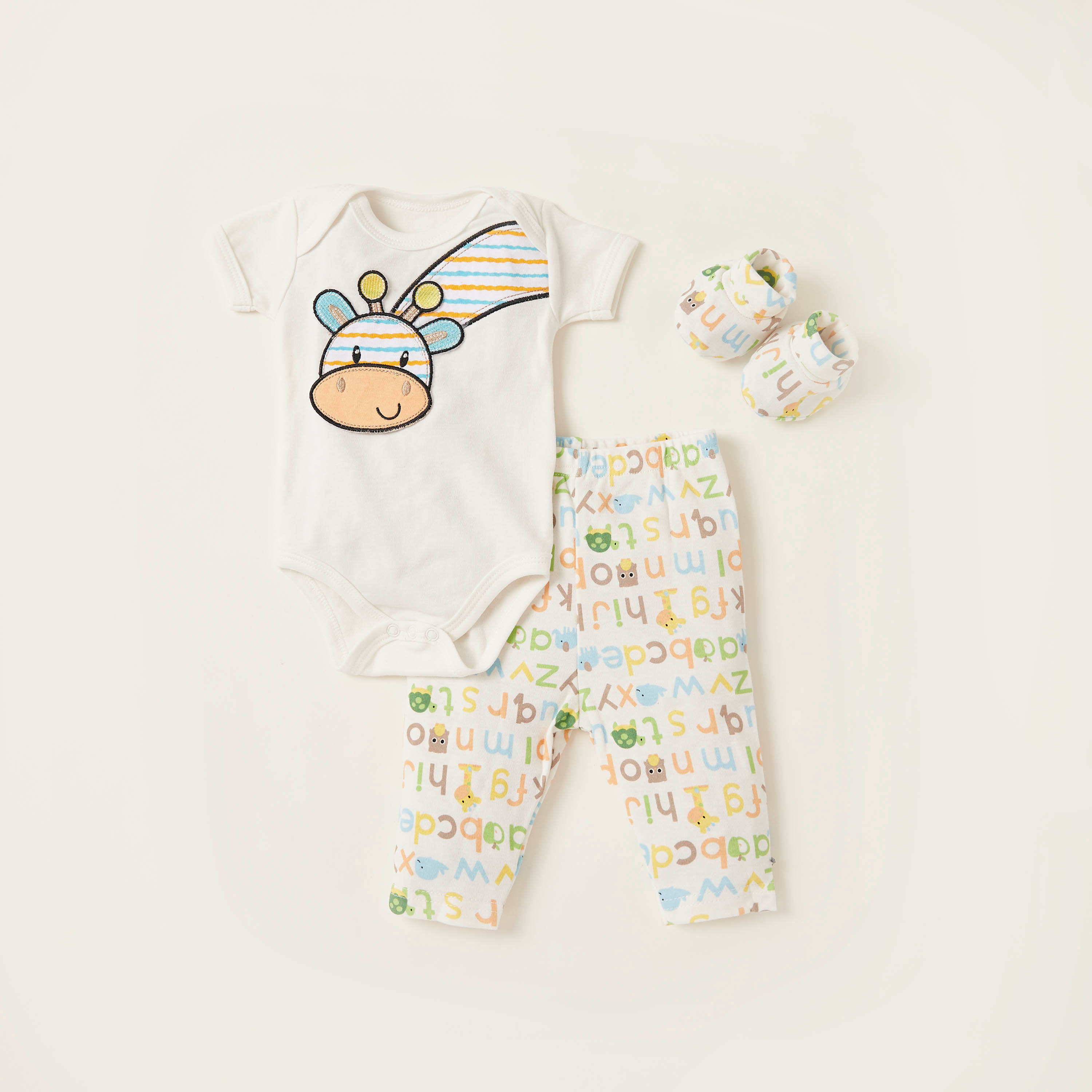 Juniors 12-Piece Giraffe Print Clothing Gift Basket Set-baby-boys-clothing-setsandcoords-image-3