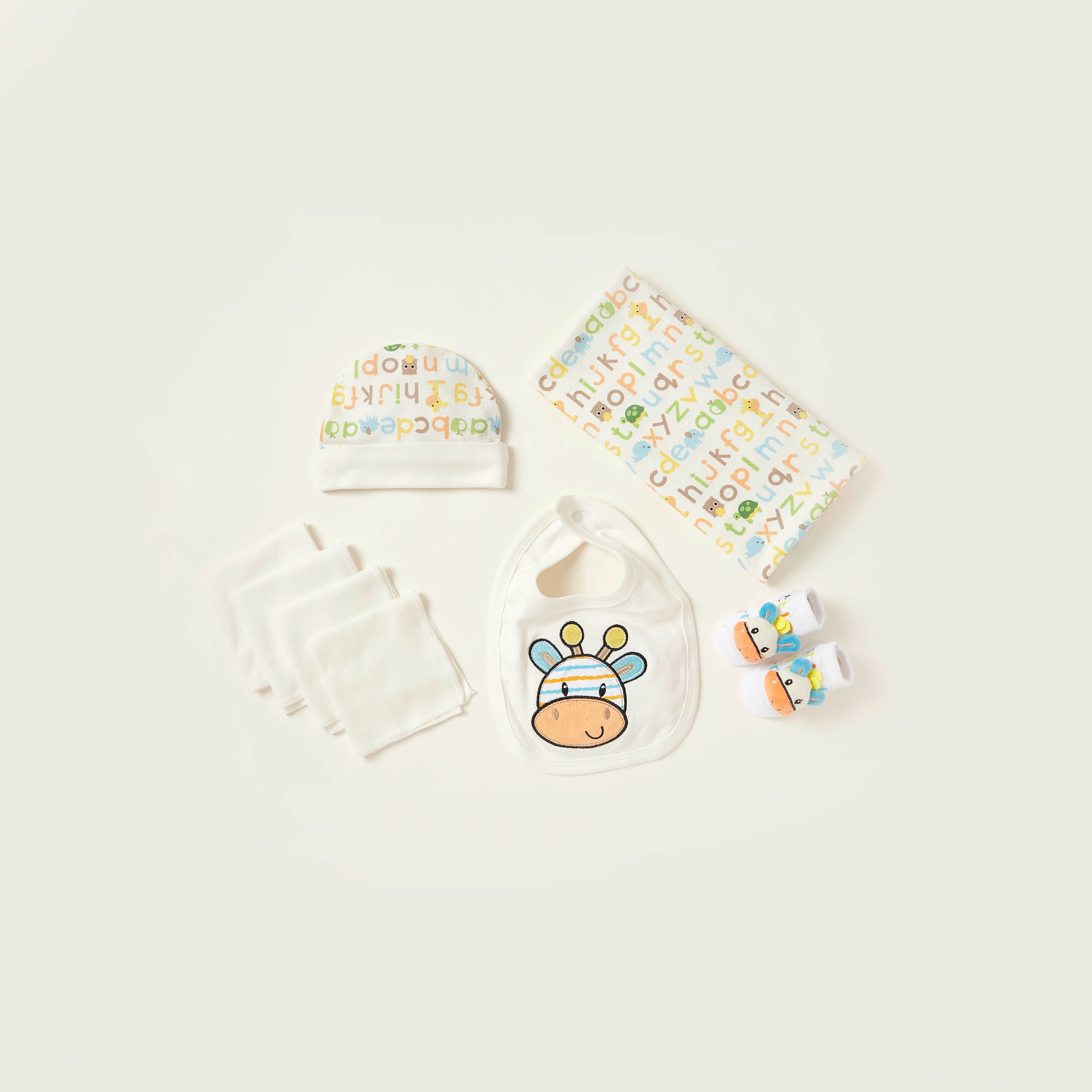 Juniors 12-Piece Giraffe Print Clothing Gift Basket Set-baby-boys-clothing-setsandcoords-image-4